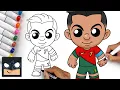 How To Draw Cristiano Ronaldo World Cup 2022