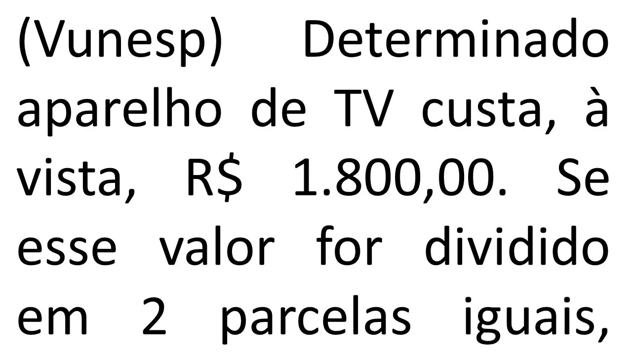 1 QUESTÃO DE CONCURSO DE MATEMÁTICA BÁSICA PORCENTAGEM