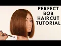 How to Cut a PERFECT Bob Haircut Tutorial Step by Step - TheSalonGuy
