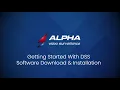 Getting Started with DSS Software Download Installation