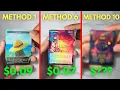 10 Methods of Making Cards and Estimated Cost Per Card