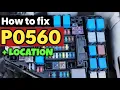 P0560 P0560 System Voltage Malfunction code p0560 p0560 obd2 dtc p0560