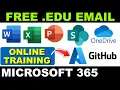How to Get EDU Email FREE Register Microsoft 365 Azure Github 100GB OneDrive Storage