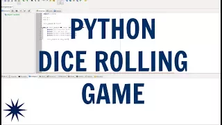 Basic Python Dice Rolling Game Tutorial