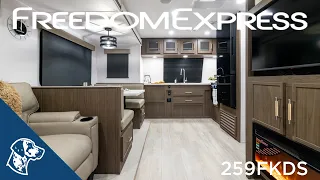 Coachmen Freedom Express Ultra Lite 2027 259FKDS Front Kitchen King Bed Two Slides