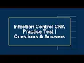 Infection Control CNA Practice Test Questions Answers