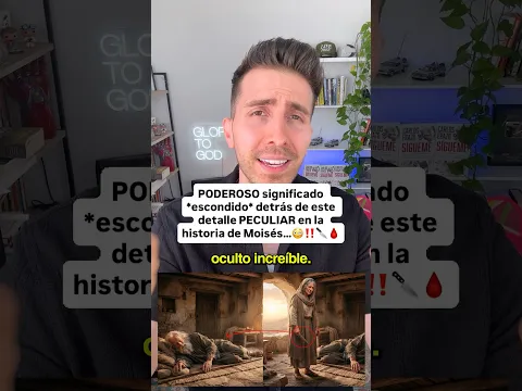 PODEROSO significado *escondido* detrás de este detalle PECULIAR en la historia de Moisés…😳‼️🔪🩸