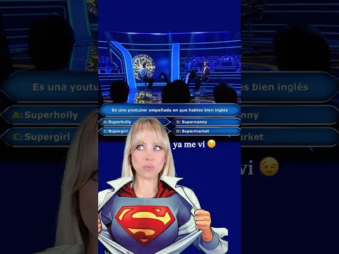 ¡Salí como trivia en “¿Quién quiere ser millonario?” España! Pero la concursante no me conocía 😆