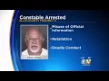 Ellis County Constable Arrested
