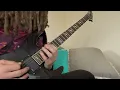 Gorguts - Inoculated Life guitar solo cover