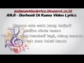 Download Lagu Anji   Berhenti Di Kamu lyrics video