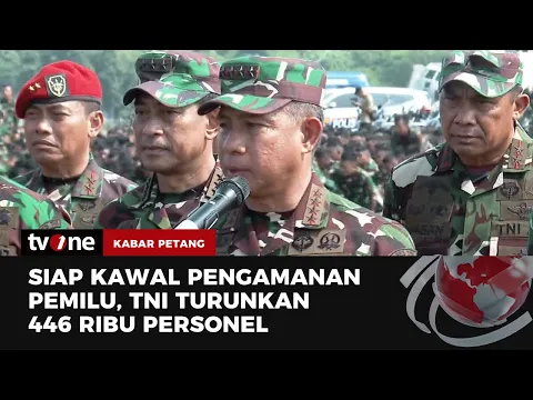 TNI Gelar Apel Pengamanan Jelang Pemilu 2024
