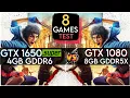 GTX 1650 Super vs GTX 1080 8 Games Test In Mid 2023