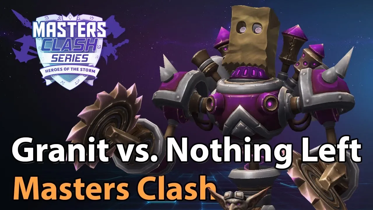► Heroes of the Storm: Nothing Left vs. Granit Gaming - Masters Clash Series