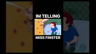 im telling Miss Finster Randal Snitching