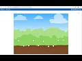 Create a simple physics simulation in JavaScript