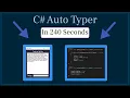 C Auto Typer Spam Bot