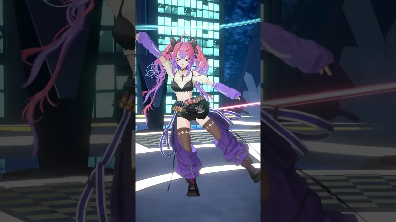 mosi mosi?【#綺々羅々ヴィヴィ】#vtuber #hololive #dance #shorts