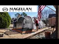 Set Up for Magellan Mission Tent