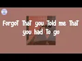Matt Hansen - break my heart (Lyrics)