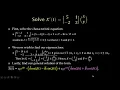 8 3 Solving Linear Systems with Complex Eigenvalues Part 3