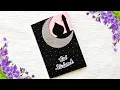 Easy EID MUBARAK greeting card how to make easy greeting for Ramadan paper greeting card