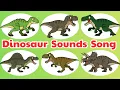 Download Lagu 🦖 Dinosaur Sounds Song for Kids | Learn 30 Dinosaurs with Fun ROARS \u0026 Actions 🎶 | Gon Gon Edu
