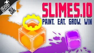 Slimes io 3D Coloring io game by Clown Games