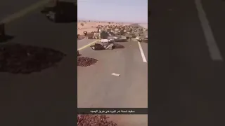 سقوط شحنة تمر كبيره Shorts 