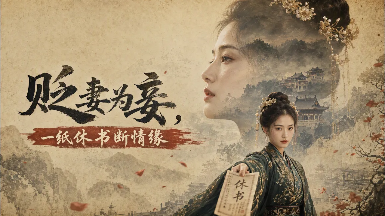 贬妻为妾,一纸休书断情缘
