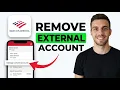 HOW TO REMOVE EXTERNAL ACCOUNT FROM BANK OF AMERICA 2026 STEP BY STEP