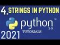 Python 3 9 Tutorials Strings In Python Escape Character Python For Beginners Python Tutorial