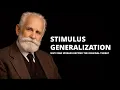 Stimulus Generalization Why Fear Spreads Beyond the Original Threat