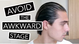 How To Style Your Hair During The AWKWARD STAGE Growing Long Hair