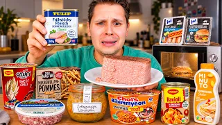 24 Stunden nur Fertigprodukte essen – DAS sollte verboten sein!