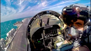 See What a Carrier Catapult Launch is REALLY Like