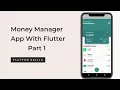 Flutter UI - Finance App UI Design Part I