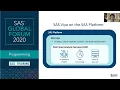 SAS Tutorial Coding in SAS Viya