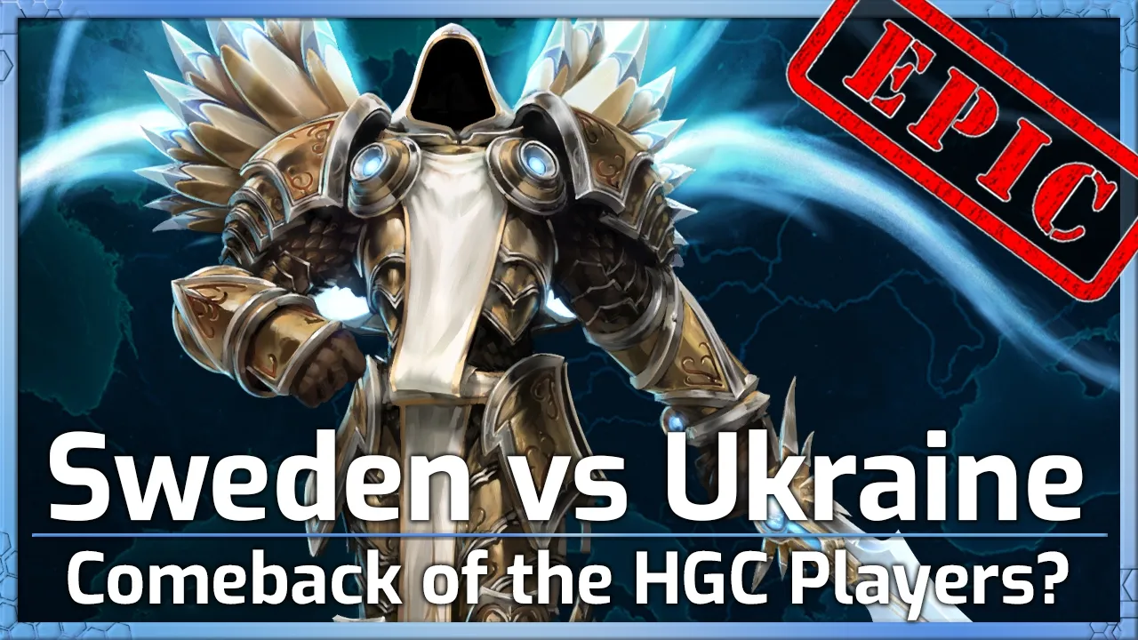 EPIC! Sweden vs Ukraine! The HGC Players are Back! - Nations Cup - Heroes of the Storm