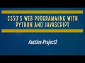 CS50 s Web Programming with Python and JavaScript - Project 2