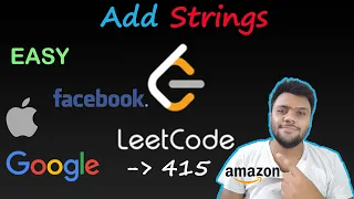 Add Strings LEETCODE - 415 Easy solution