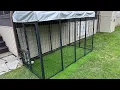 ROOMTEC 8 ft x 4 ft x 5 6 ft Outdoor Dog Kennel Review