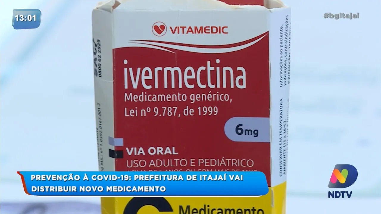 Prevenção à Covid-19: Prefeitura de Itajaí vai distribuir novos medicamentos