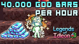 IdleOn How to smelt 40k God bars per hour Idleon Smelting God bars