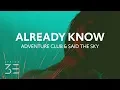 Adventure Club Said The Sky - Already Know feat Caly Bevier