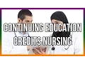 Continuing Education Credits Nursing