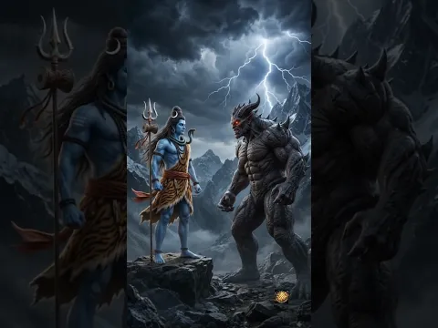जिस राक्षस को सब डरते थे, महादेव ने उसी को अपना गण बना लिया! #shorts #viralvideo