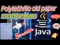 Object Oriented Programming Using Java Polytechnic 4th - sem HSBTE 4th sem