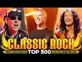 Top 100 Classic Rock Songs 70s 80s 90s🔥Queen, Guns N' Roses, Metallica, AC/DC || Ultimate Rock