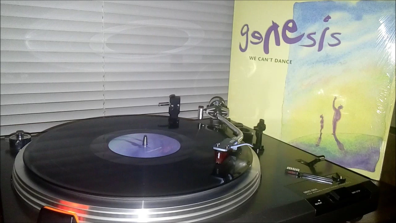 Genesis "Living Forever" from We Can't Dance vinyl edition